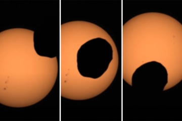 Impresionante video de un eclipse solar en MARTE capturado por el rover de la NASA