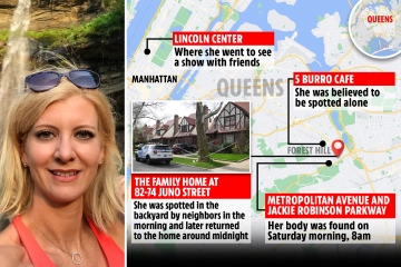 El mapa revela los últimos movimientos de la madre asesinada mientras la policía rastrea los números de teléfono