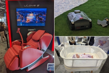 Dentro de la casa del futuro, incluida la cuna para bebés con IA que cuida a su hijo
