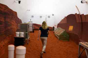 Dentro del falso mundo de Marte de la NASA donde los astronautas vivirán durante un año 