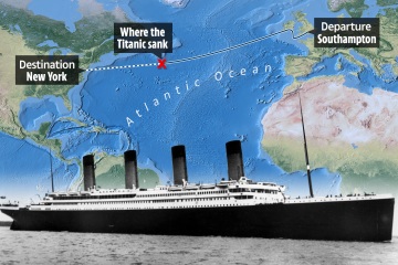 Encuentra dónde el Titanic chocó contra el iceberg en Google Maps: se revelan las coordenadas exactas