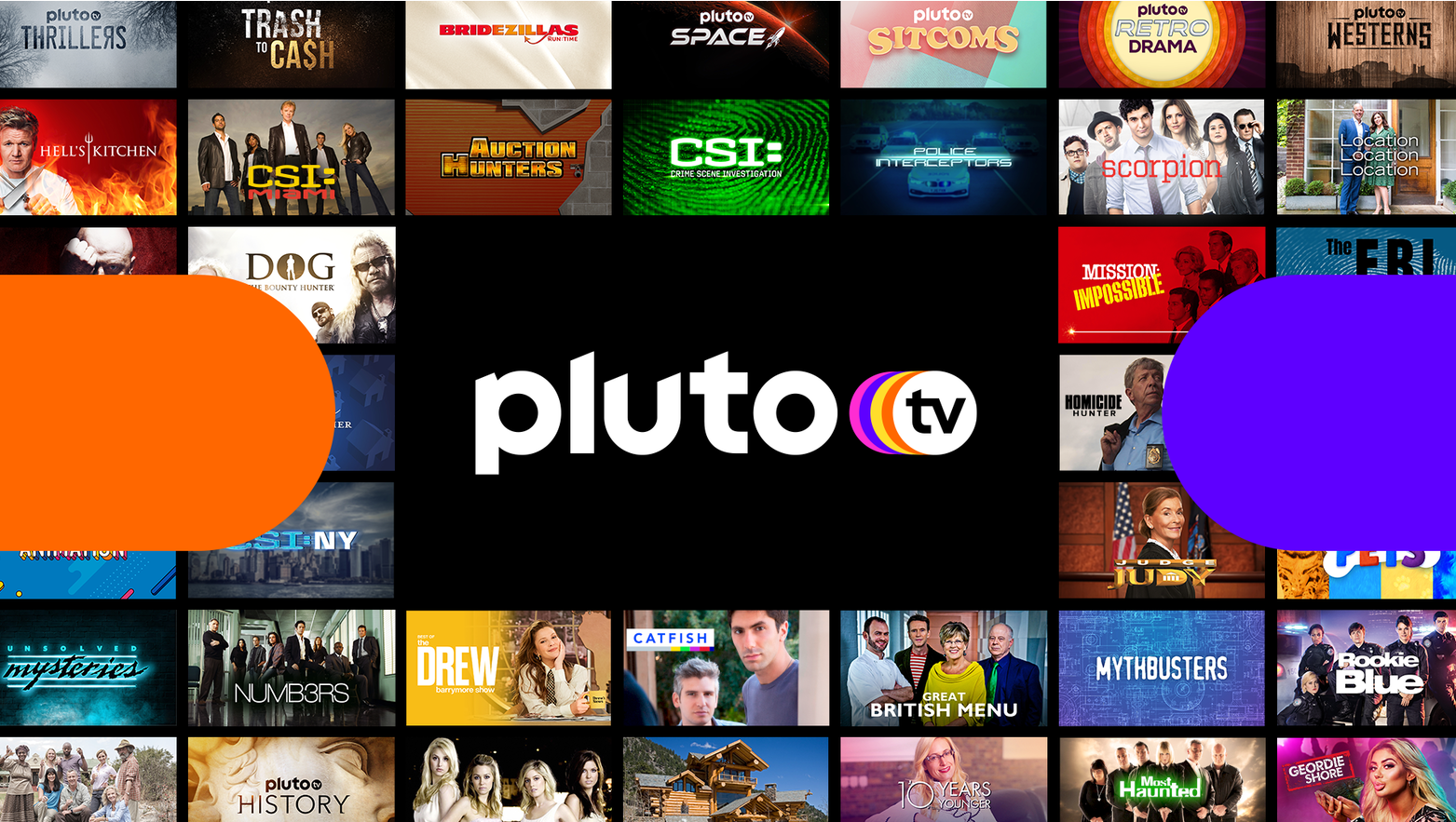 Pluto TV es una plataforma de transmisión gratuita con publicidad